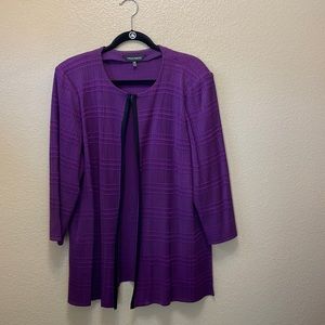 Ming Wang size 0X knit jacket. Excellent condition.